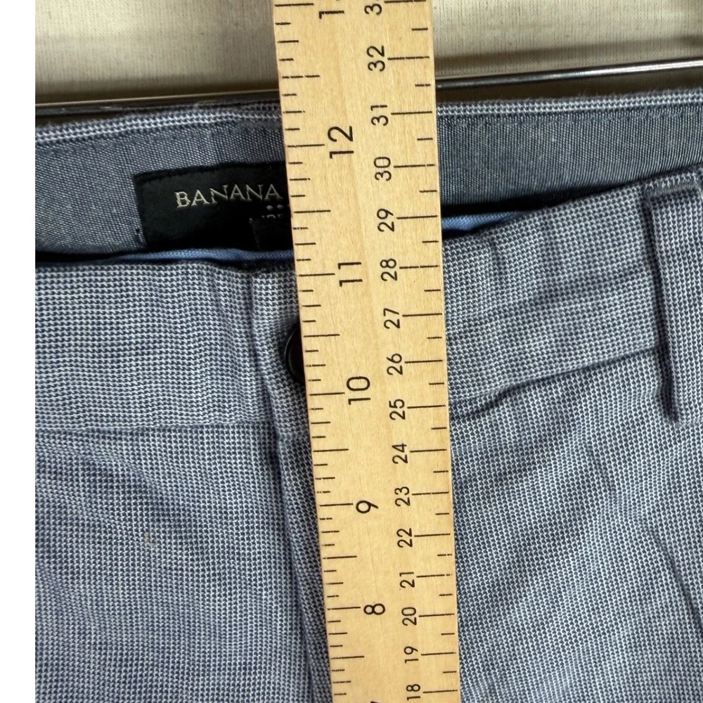Banana Republic Aiden Fit Men's Dress Pants size 34x30 Blue
